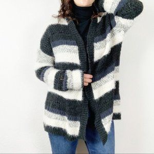 House Of Harlow 1960 Striped Knit Cardigan OneSize